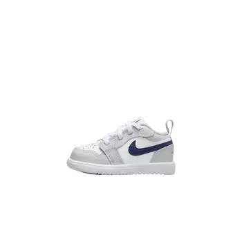 Кроссовки для малышей Air Jordan 1 Low ALT TD Georgetown Белый Нейтрально-серый Резина-Средне-коричневый DR9747-146 23.5