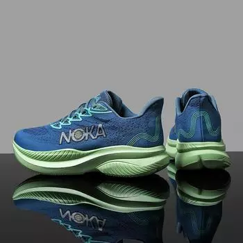 Кроссовки для марафона для мужчин, спортивные, дышащие, легкие, женские, удобные, спортивные, нескользящие 38 чёрный