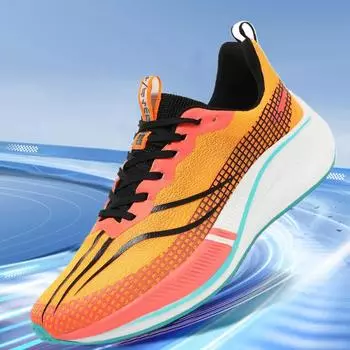 Кроссовки для марафона из углеродного волокна для мужчин, спортивные кроссовки на воздушной подушке, легкие женские кроссовки для бега, мужская обувь для тенниса 36