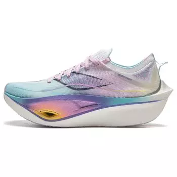 Кроссовки для марафона Li Ning Fei Dian 4 Ultra Carbon Plate Technology с амортизацией, противоскользящие, износостойкие, дышащие, с низким верхом ARMU003-7 41