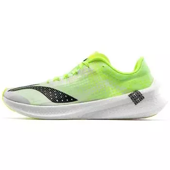 Кроссовки для марафона Li Ning Feidian 1.0 Marathon Racing, прочные, нескользящие, с низким верхом, женские, белые, зеленые, ARMP004-1 37