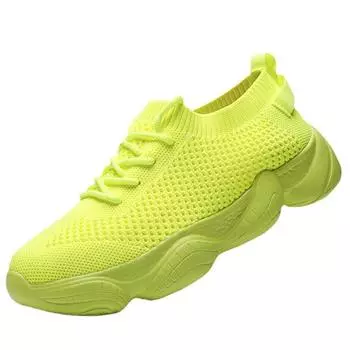 Кроссовки для мужчин, дышащая удобная летняя спортивная обувь, мужская обувь для бега с сеткой, повседневная обувь без шнуровки для тенниса, прогулочная обувь 40 жёлтый
