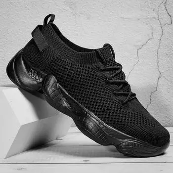 Кроссовки для мужчин, дышащая, удобная, летняя спортивная обувь, сетчатые, мужские кроссовки для бега, массивные, для тенниса, повседневные, для ходьбы 40 жёлтый