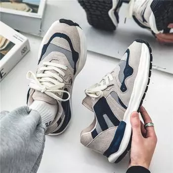 Кроссовки для мужчин, модная повседневная обувь, осенняя новая брендовая дизайнерская обувь на растворяющейся платформе, мужские кроссовки Tenis Masculino, мужские кроссовки для бега 39
