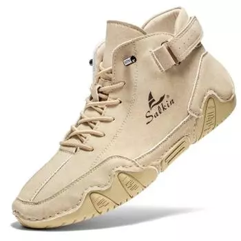 Кроссовки для мужчин, модные уличные мокасины для ходьбы, удобные ботильоны, роскошная мужская обувь 2024 года, новинка в категории повседневная кожаная обувь 39 белый