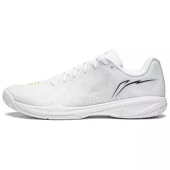Кроссовки для настольного тенниса Li Ning серии Ultra Light 1.0 износостойкие дышащие низкие унисекс кроссовки белые APPU003-3 39