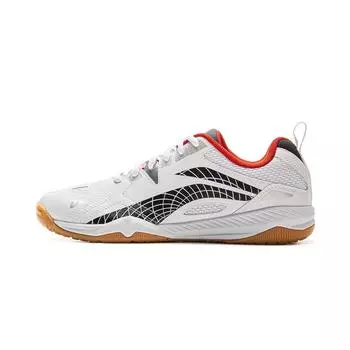 Кроссовки для настольного тенниса Li Ning Eagle Eye 2.0, удобные, модные, нескользящие, износостойкие, с низким верхом, унисекс, белые, черные APPU025-8 39