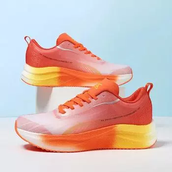 Кроссовки для пар для мужчин и женщин, сетчатые, дышащие, на шнуровке, повседневные, легкие, спортивные, для марафона, кроссовки для бега, мягкая подошва, теннисные туфли 36 зелёный