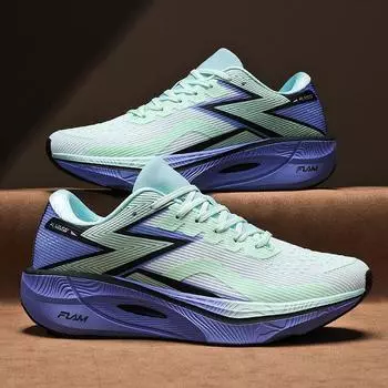 Кроссовки для пар, роскошный дизайн, для спорта на открытом воздухе, амортизация, повседневная обувь для ходьбы, сетчатая дышащая теннисная обувь для мужчин и женщин 36 синий