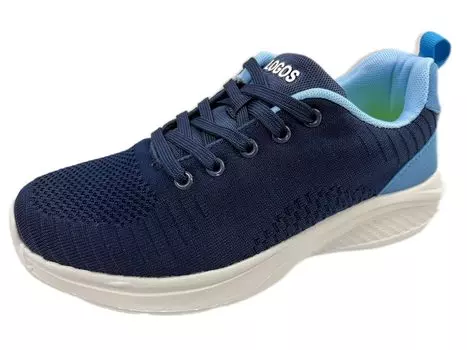 Кроссовки для походов Flyknit Кроссовки Темно-синие см [LOGOS SHOES] [LOGOS SHOES] Водоотталкивающие мужские 27.0 тёмно-синий