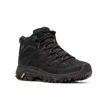 Кроссовки для походов Moab 3 Synthetic Mid cm 2E [Merrell] Gore-Tex женские ЧЕРНЫЕ/ЧЕРНЫЕ 25.0