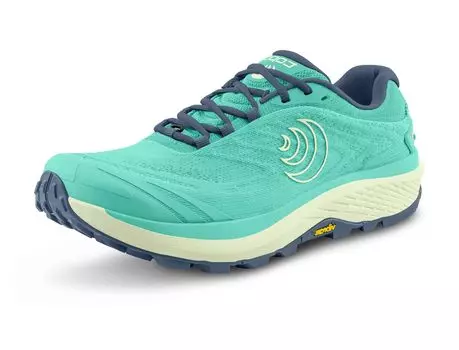 Кроссовки для походов PURSUIT 2 см [Topo Athletic] женские, синие/зеленые 22,5