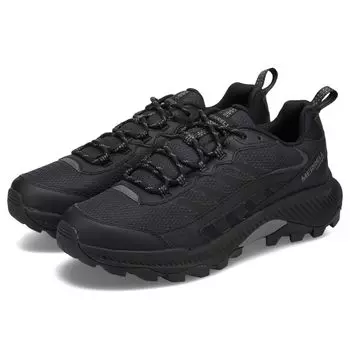 Кроссовки для походов SPEED STRIKE 2 WATERPROOF Водонепроницаемые ЧЕРНЫЕ см 2E [Merrell] Мужские 27,5 чёрный