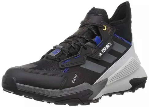 Кроссовки для походов Terex Hyper Blue Mid RDY Hiking LFA34 Core Five cm [Adidas] RAIN. Мужской черный/серый Два/серый (ФЗ3399) +26,5