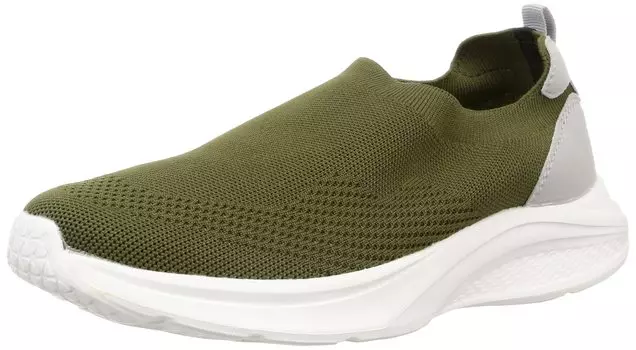 Кроссовки для походов Водоотталкивающие Flyknit Хаки см [LOGOS SHOES] [LOGOS SHOES] Мужские слипоны 26.0 хаки