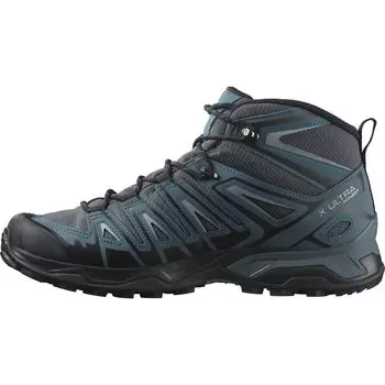 Кроссовки для походов X ULTRA PIONEER MID см [Salomon] GORE-TEX мужские Ebony/Stargazer/Quarry 28.0