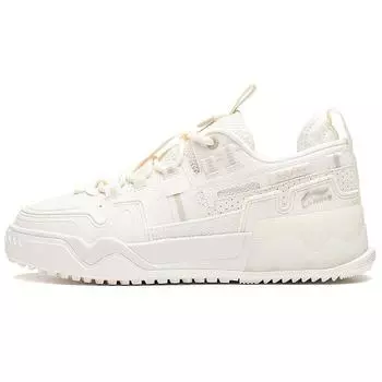 Кроссовки для скейтбординга Li Ning CF Flash Star 1.5 с нескользящей подошвой, легкие, женские, цвет белый AGCS058-3 37