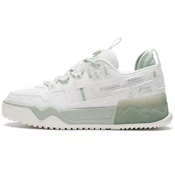 Кроссовки для скейтбординга Li Ning CF Flash Star 1.5 с нескользящей подошвой, легкие, женские, облачно-белые AGCS058-1 37