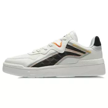 Кроссовки для скейтбординга Li Ning Superwave Lite, нескользящие, прочные, с низким верхом, мужские, кроссовки, цвет: белый, черный AGCR121-2 44