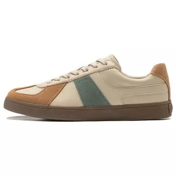 Кроссовки для скейтбординга Li Ning Yun Chuan с нескользящей износостойкой дышащей подошвой, женские, серо-коричневые AGCT384-2 37