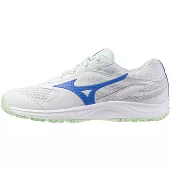 Кроссовки для тенниса Break Shot 5 Wide OC Искусственная трава Корт Клубные мероприятия Легкие мягкие теннисные жесткие теннисные туфли для начинающих Белые x Мятные x Синие см 3E