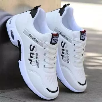 Кроссовки для увеличения роста в помещении, модные мужские, нескользящие и не пропускающие запах, с кожаной поверхностью и водонепроницаемые, мужская обувь Hombre 39 синий