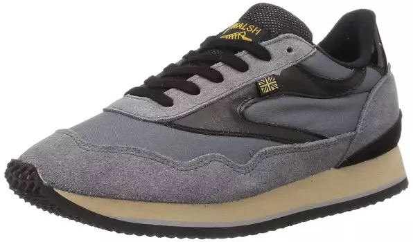 Кроссовки Ensign Classic Ve cm [Walsh] (Сделано в Англии) Сталь/Черный 22.5