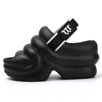 Кроссовки EVA с большой подошвой, шлепанцы, тапочки, желтые туфли, женские прозрачные сандалии, женские спортивные туфли Tenia Krasofka Lofer Botasky 35