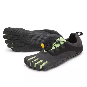 Кроссовки Five Five Finger Training Running Retro Athletic Shoes для мужчин RETRO 21M8002 [Vibram] [Vibram Fingers] Мужские V-Run Black/Green/Black