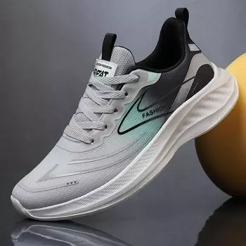 Кроссовки Flying плетеные сетчатые 2024 летние новые модные туфли удобные и дышащие повседневные модные мужские туфли с мягкой подошвой 39