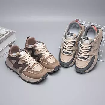 Кроссовки Forrest Gump для девушек, студентов, легкие кроссовки с мягкой подошвой, повседневная обувь для пап на платформе 35