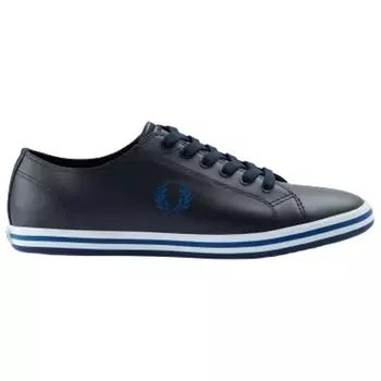 Кроссовки FRED PERRY Low Cut Shoes Kingston Leather KINGSTON LEATHER B4333 Мужские темно-синие/затененные_кобальтовые(Т69) UK9(28,0 см) [Элемент]