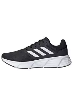 Кроссовки Galaxy 6 Core Black cm [Adidas] Мужские черные/Обувь белая/Core (GW3848) +26,5