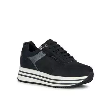 Кроссовки Geox Sneakersy D Kency D36QHA 0767B C9B1G Czarny