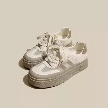 Кроссовки Gu Yunshu с толстой подошвой, женские, новинка 2024 года, сетчатые, дышащие, повседневные, с плоской подошвой, немецкие кроссовки, сетчатые женские туфли 35 чёрный