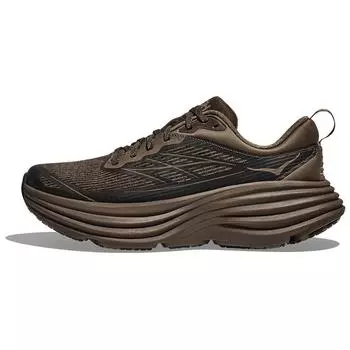 Кроссовки HOKA Bondi 8 Caged Stealth Tech Pack унисекс коричневые умбра темно-умбра 1155391-UBR 42.5