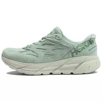 Кроссовки HOKA Clifton L Suede Smoke Green Unisex Celadon-Tint 1122571-SGCT 42