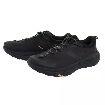 Кроссовки HOKA Hiking Outdoor Shoes TRANSPORT черные со сменными шнурками 1123153-BBLC (Черный/28.0/Мужской) чёрный