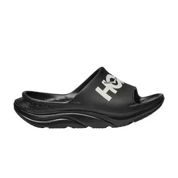 Кроссовки HOKA Ora Athletic Slide черные белые унисекс 1155154-BWHT 40