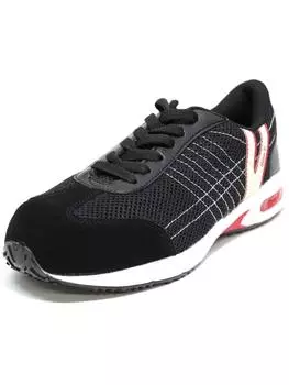 Кроссовки Hyper с носком черные 28 [Nissin Rubber] V#2000 Маслостойкие, противоскользящие, легкие, с кепкой,