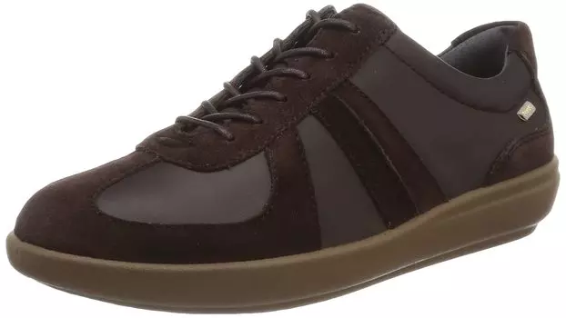 Кроссовки из натуральной кожи Easy to Walk 2E ASC 4960 см [Achilles Sorbo] женские кофейные/коричневые 25.0