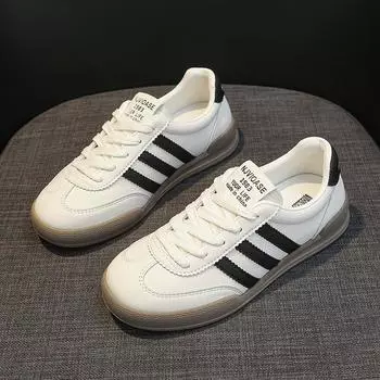 Кроссовки из натуральной кожи в стиле ретро, немецкие, женские, новые, летние, тонкие, дышащие, с мягкой подошвой, туфли-лодочки, повседневные, кроссовки для сноуборда 35