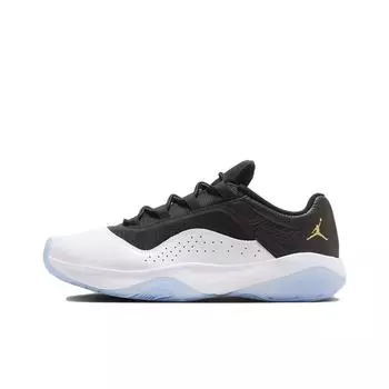кроссовки Jordan 11 CMFT Low Black White Gold DN4180-070