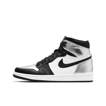 кроссовки Jordan 1 High OG Retro Silver Toe CD0461-001