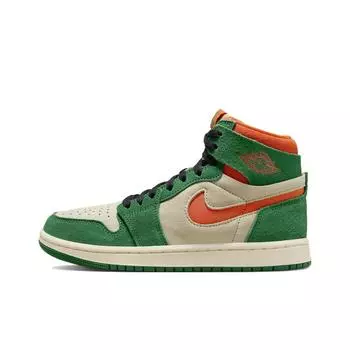 кроссовки Jordan 1 High Zoom Air CMFT 2 Pine Green Orange Blaze (Women s) DV1305-308