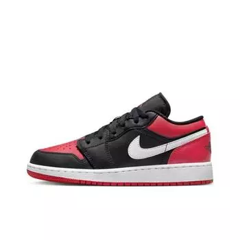 кроссовки Jordan 1 Low Alternate Bred Toe (GS) 553560-066