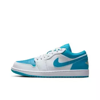кроссовки Jordan 1 Low Aquatone 553558-174