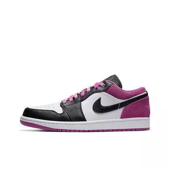 кроссовки Jordan 1 Low Black Active Fuchsia CK3022-005