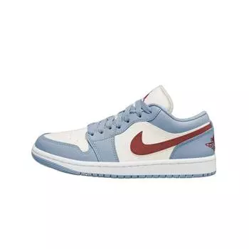 кроссовки Jordan 1 Low Blue Whisper Dune Red (Women s) DC0774-164