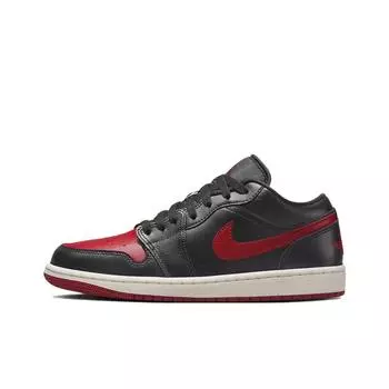 кроссовки Jordan 1 Low Bred Sail (Women s) DC0774-061